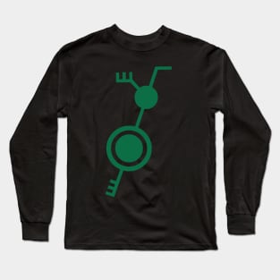 Green crop circles Long Sleeve T-Shirt